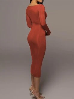 Women's Casual Dress Winter Dress Bodycon Midi Dress Ruched Street Daily Holiday Fashion Streetwear Square Neck Long Sleeve 2023 Regular Fit Black Pink Red Color S M L Size 33 Women's Casual Dress Winter Dress Bodycon Midi Dress Ruched Street Daily Holiday Fashion Streetwear Square Neck Long Sleeve 2023 Regular Fit Black Pink Red Color S M L Size -Casual Print Dress Sales wacttt1692938941013