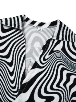 Women's Shirt Dress Casual Dress Swing Dress Midi Dress Outdoor Winter Dress Daily Polyester Fashion Stylish Shirt Collar Rolled Cuff High Low Dress Long Sleeve Summer Spring Fall 2023 Loose Fit -Casual Print Dress Sales wlofrr1676874990638