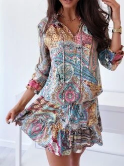 Women's Boho Dress Long Dress Maxi Dress Red Blue Purple Long Sleeve Print Print Summer Spring V Neck Casual Winter Dress Fall Dress Loose Fit Linen XS S M L XL 2XL 3XL 32 Women's Boho Dress Long Dress Maxi Dress Red Blue Purple Long Sleeve Print Print Summer Spring V Neck Casual Winter Dress Fall Dress Loose Fit Linen XS S M L XL 2XL 3XL -Casual Print Dress Sales wpgggi1663049696751