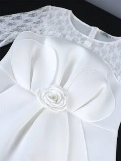 Women's Plus Size Curve Party Dress Lace Dress Bodycon Plain Midi Dress Long Sleeve Lace Bow Crew Neck Fashion Party White Fall Winter XL XXL 3XL 4XL 16 Women's Plus Size Curve Party Dress Lace Dress Bodycon Plain Midi Dress Long Sleeve Lace Bow Crew Neck Fashion Party White Fall Winter XL XXL 3XL 4XL -Casual Print Dress Sales xfvpjh1694165773956