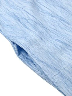 Women‘s Casual Dress Shirt Dress Shift Dress Plain Dress Plain Pocket V Neck Midi Dress Fashion Basic Outdoor Daily Half Sleeve Loose Fit Blue Dark Green Summer Spring S M L XL 2XL -Casual Print Dress Sales xmvddd1684139746039