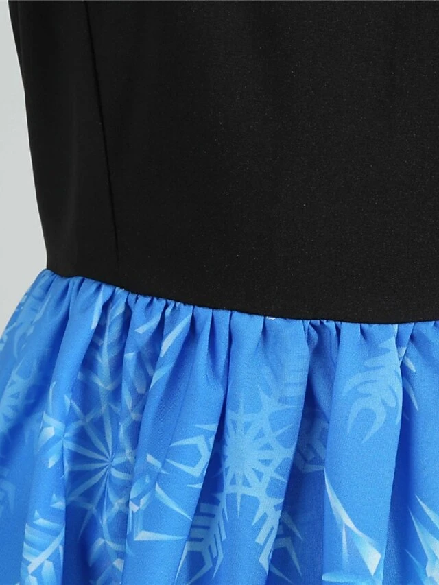 Women's Christmas Casual Dress Swing Dress Midi Dress Blue Royal Blue Dark Blue Light Blue Sleeveless Santa Claus Snowman Mesh Print Winter Fall Crew Neck Vacation Vintage 2022 S M L XL XXL 11 Women's Christmas Casual Dress Swing Dress Midi Dress Blue Royal Blue Dark Blue Light Blue Sleeveless Santa Claus Snowman Mesh Print Winter Fall Crew Neck Vacation Vintage 2022 S M L XL XXL - Image 11