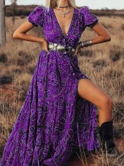 Women's Swing Dress Boho Dress Long Dress Maxi Dress Tribal Ethnic Blue Red Brown Short Sleeve Floral Button Split Print Spring Summer V Neck Casual Belt Not Included Loose Fit 2023 S M L XL XXL 3XL 15 Women's Swing Dress Boho Dress Long Dress Maxi Dress Tribal Ethnic Blue Red Brown Short Sleeve Floral Button Split Print Spring Summer V Neck Casual Belt Not Included Loose Fit 2023 S M L XL XXL 3XL -Casual Print Dress Sales xyjvpc1679625454767