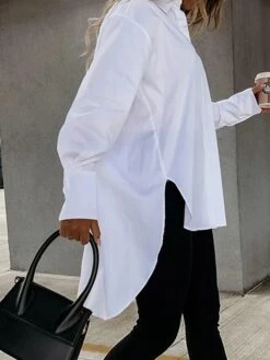 Women's Shirt Dress Casual Dress Mini Dress Outdoor Daily Vacation Cotton Fashion Modern Shirt Collar Button Split Long Sleeve Fall Winter 2023 Loose Fit Black White Blue Pure Color XS S M L XL 32 Women's Shirt Dress Casual Dress Mini Dress Outdoor Daily Vacation Cotton Fashion Modern Shirt Collar Button Split Long Sleeve Fall Winter 2023 Loose Fit Black White Blue Pure Color XS S M L XL -Casual Print Dress Sales ympvok1695813922007