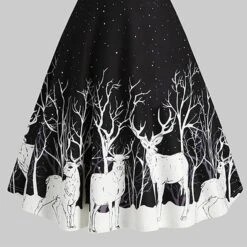 Women's Christmas Strap DressKnee Length Dress Green Black Red Sleeveless Animal Sequins Patchwork Print Spring Summer V Neck Hot Party 2022 S M L XL XXL 3XL 11 Women's Christmas Strap DressKnee Length Dress Green Black Red Sleeveless Animal Sequins Patchwork Print Spring Summer V Neck Hot Party 2022 S M L XL XXL 3XL -Casual Print Dress Sales yrvzyv1636022646799