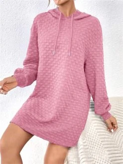 Women's Casual Dress Hoodie Dress Mini Dress Fashion Daily Outdoor Vacation Going Out Hoodie Solid Color Loose Fit Black White Pink S M L XL XXL 23 Women's Casual Dress Hoodie Dress Mini Dress Fashion Daily Outdoor Vacation Going Out Hoodie Solid Color Loose Fit Black White Pink S M L XL XXL -Casual Print Dress Sales yvikrc1695644461225