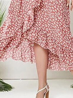 Women's Plus Size Curve Work Dress Swing Dress Semi Formal Dress Fashion Midi Dress Lace Up Ruffle V Neck Long Sleeve Floral Loose Fit Pink Fall Winter L XL XXL 3XL 4XL 13 Women's Plus Size Curve Work Dress Swing Dress Semi Formal Dress Fashion Midi Dress Lace Up Ruffle V Neck Long Sleeve Floral Loose Fit Pink Fall Winter L XL XXL 3XL 4XL -Casual Print Dress Sales yyikom1693300512007