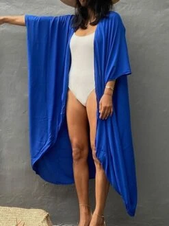 Women's Swimwear Cover Up Beach Top Normal Swimsuit Lace Up Pleated UV Protection Pure Color Black White Red Royal Blue Beige V Wire Bathing Suits New Vacation Holiday 36 Women's Swimwear Cover Up Beach Top Normal Swimsuit Lace Up Pleated UV Protection Pure Color Black White Red Royal Blue Beige V Wire Bathing Suits New Vacation Holiday -Casual Print Dress Sales zefpqx1642042462957