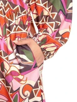 Women's Plus Size Curve Shirt Dress Work Dress Satin Dress Floral Long Dress Maxi Dress Long Sleeve Split Shirt Collar Fashion Office Red Fall Winter L XL XXL 3XL 4XL -Casual Print Dress Sales zhxucs1694772969662