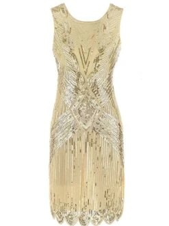 Women's Retro 1920s Sequin Dress Mini Dress Party Halloween Sequins Patchwork Geometric Crewneck Sleeveless Regular Fit Spring Fall 2023 Silver Black S M L XL 9 Women's Retro 1920s Sequin Dress Mini Dress Party Halloween Sequins Patchwork Geometric Crewneck Sleeveless Regular Fit Spring Fall 2023 Silver Black S M L XL -Casual Print Dress Sales zkyglp1692947281979