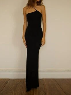 Women's Bodycon Semi Formal Dress Plain Dress Long Dress Maxi Dress Backless Party Holiday Date Fashion Sexy One Shoulder Sleeveless 2023 Regular Fit Black Green Color S M L Size 33 Women's Bodycon Semi Formal Dress Plain Dress Long Dress Maxi Dress Backless Party Holiday Date Fashion Sexy One Shoulder Sleeveless 2023 Regular Fit Black Green Color S M L Size -Casual Print Dress Sales zluxvt1694415028218