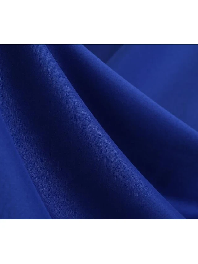 Women's Swing Dress Vintage Tea Dresses Midi Dress Black Yellow Pink Short Sleeve Pure Color Ruched Spring Summer Crew Neck Vintage Daily Weekend Slim S M L XL XXL 12 Women's Swing Dress Vintage Tea Dresses Midi Dress Black Yellow Pink Short Sleeve Pure Color Ruched Spring Summer Crew Neck Vintage Daily Weekend Slim S M L XL XXL - Image 12