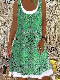 Women's Casual Dress Tank Dress Summer Dress Tribal Fake Two Piece Print U Neck Mini Dress Ethnic Daily Date Sleeveless Regular Fit Pink Red Blue Summer Spring S M L XL XXL 8 Women's Casual Dress Tank Dress Summer Dress Tribal Fake Two Piece Print U Neck Mini Dress Ethnic Daily Date Sleeveless Regular Fit Pink Red Blue Summer Spring S M L XL XXL -Casual Print Dress Sales zvxvey1684231391529