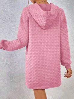 Women's Casual Dress Hoodie Dress Mini Dress Fashion Daily Outdoor Vacation Going Out Hoodie Solid Color Loose Fit Black White Pink S M L XL XXL 24 Women's Casual Dress Hoodie Dress Mini Dress Fashion Daily Outdoor Vacation Going Out Hoodie Solid Color Loose Fit Black White Pink S M L XL XXL -Casual Print Dress Sales zxtkbt1695644461892