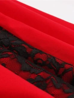 Women‘s Plus Size Curve Party Dress Color Block V Neck Long Sleeve Spring Fall Elegant Vintage Prom Dress Knee Length Dress Party Dress Homecoming Dress -Casual Print Dress Sales zzjsxz1629006278987