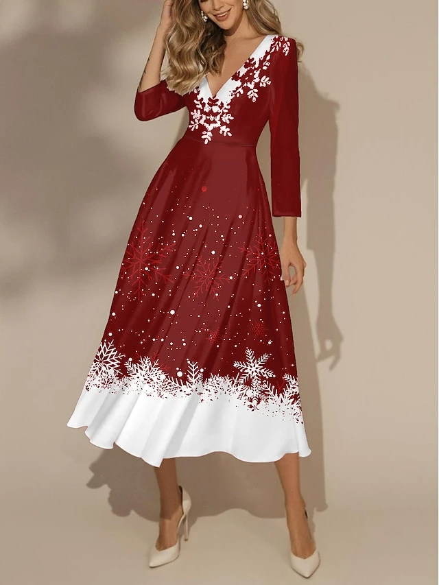 Casual Print Dress Sales -Casual Print Dress Sales